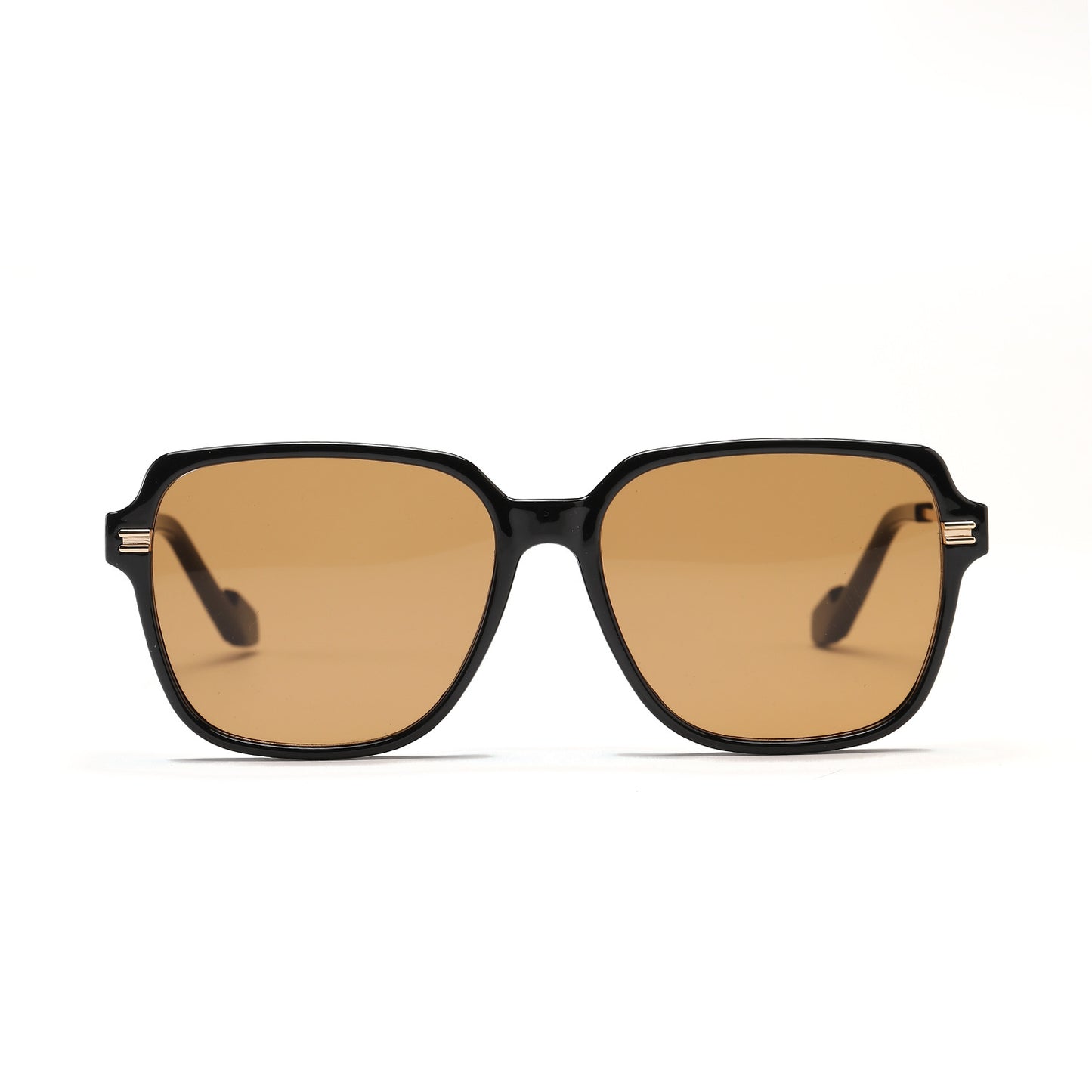 Damen trendige modische Sonnenbrille mit elegantem Metall-Detail Brehn