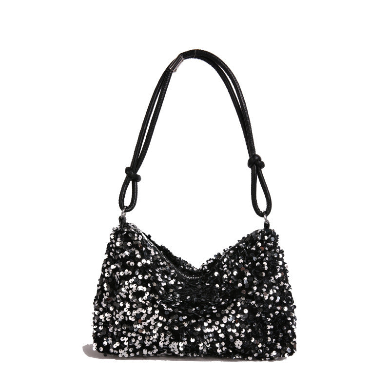 Glamouröse Pailletten-verzierte Schultertasche Brehn