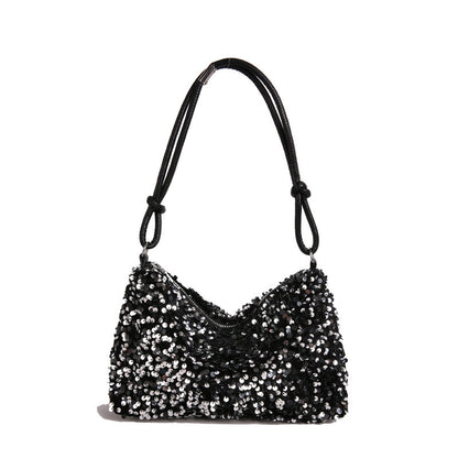 Glamouröse Pailletten-verzierte Schultertasche Brehn
