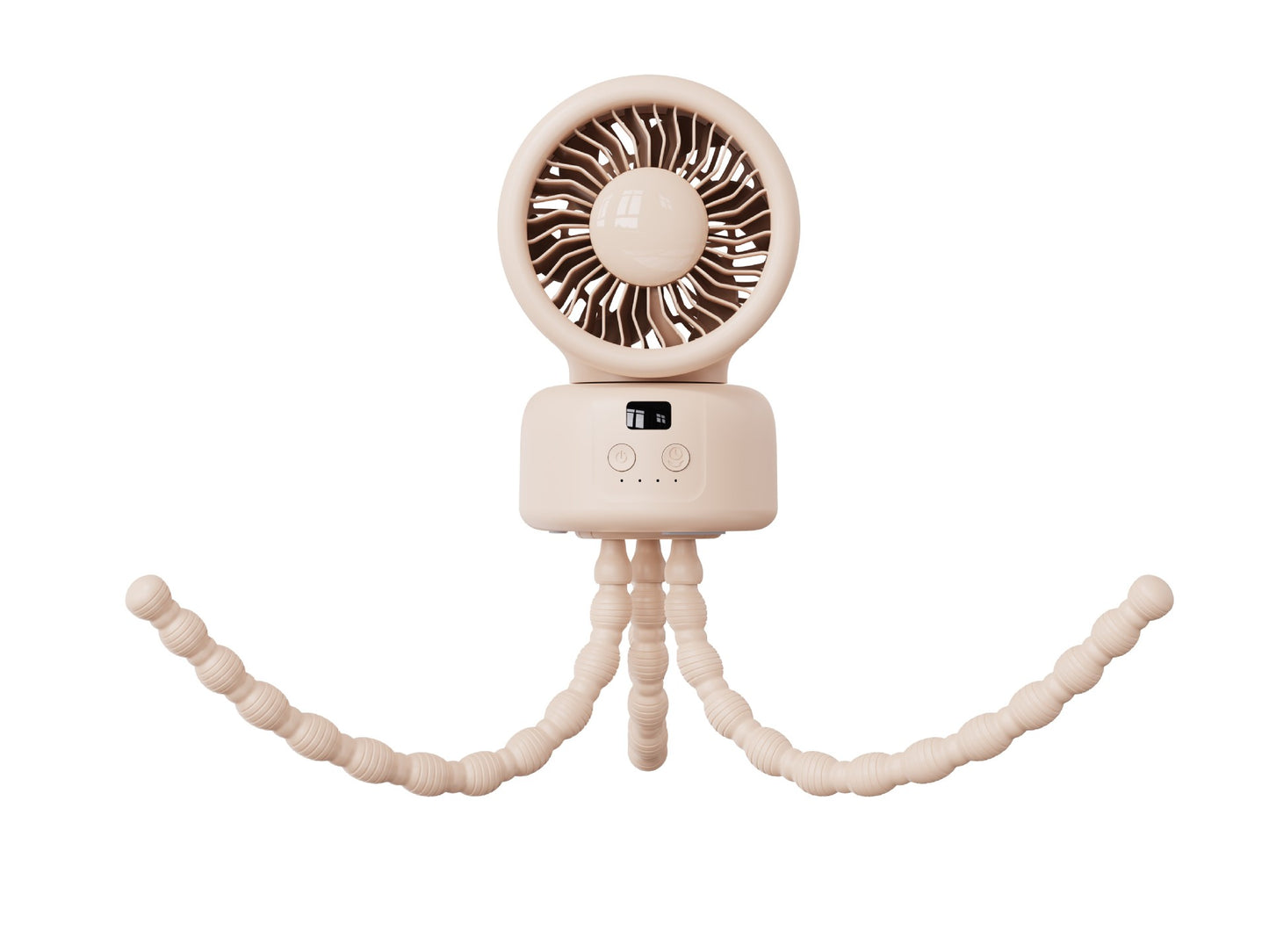 Damen Tragbarer Flexi-Ventilator mit mehrfach einstellbaren Windstufen Brehn