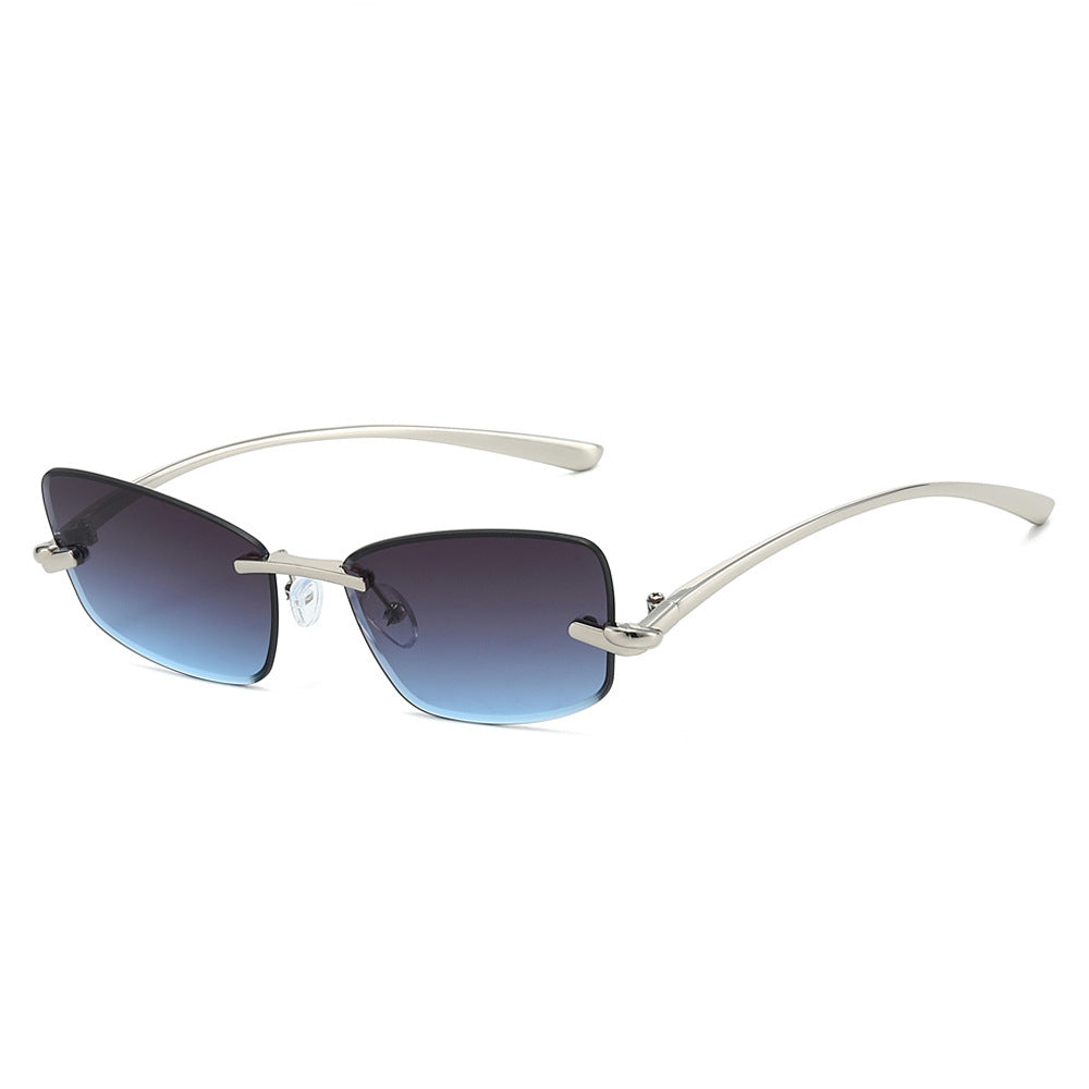 Luxuriöse Sonnenbrille mit weitem Rand Brehn