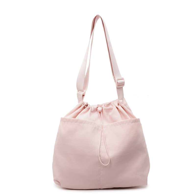 Verstellbare Kordelzug-Schultertasche Brehn