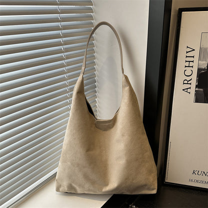 Wildleder Slouchy Hobo Bag Brehn