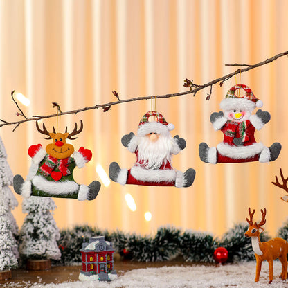 Dekorative Filz Santa Ornament Schale