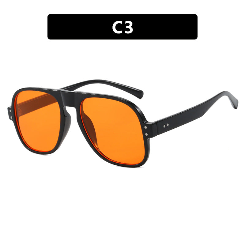 Damen modische quadratische Sonnenbrille mit robustem, UV-Schutz Brehn