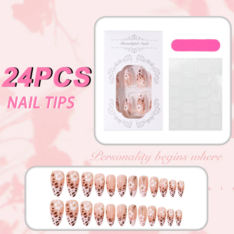 Blumen Design Press-On Nagel Tipps Brehn