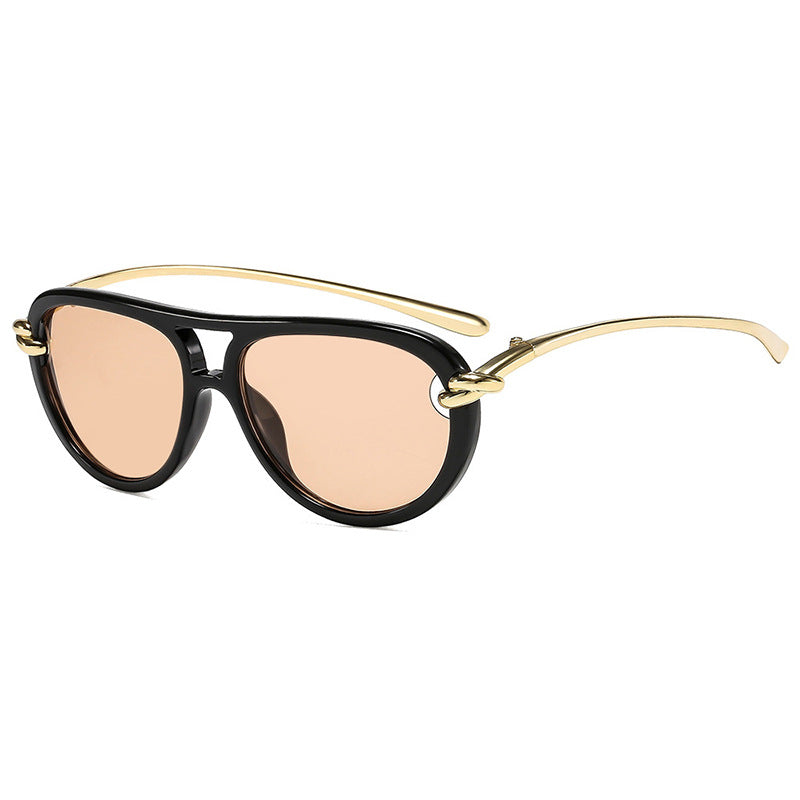 Damen Retro-Sonnenbrille mit elegantem Rahmen und polarisierten Gläsern Brehn