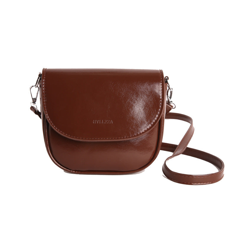 WoMinimalist Faux Leder Umhängetasche Brehn