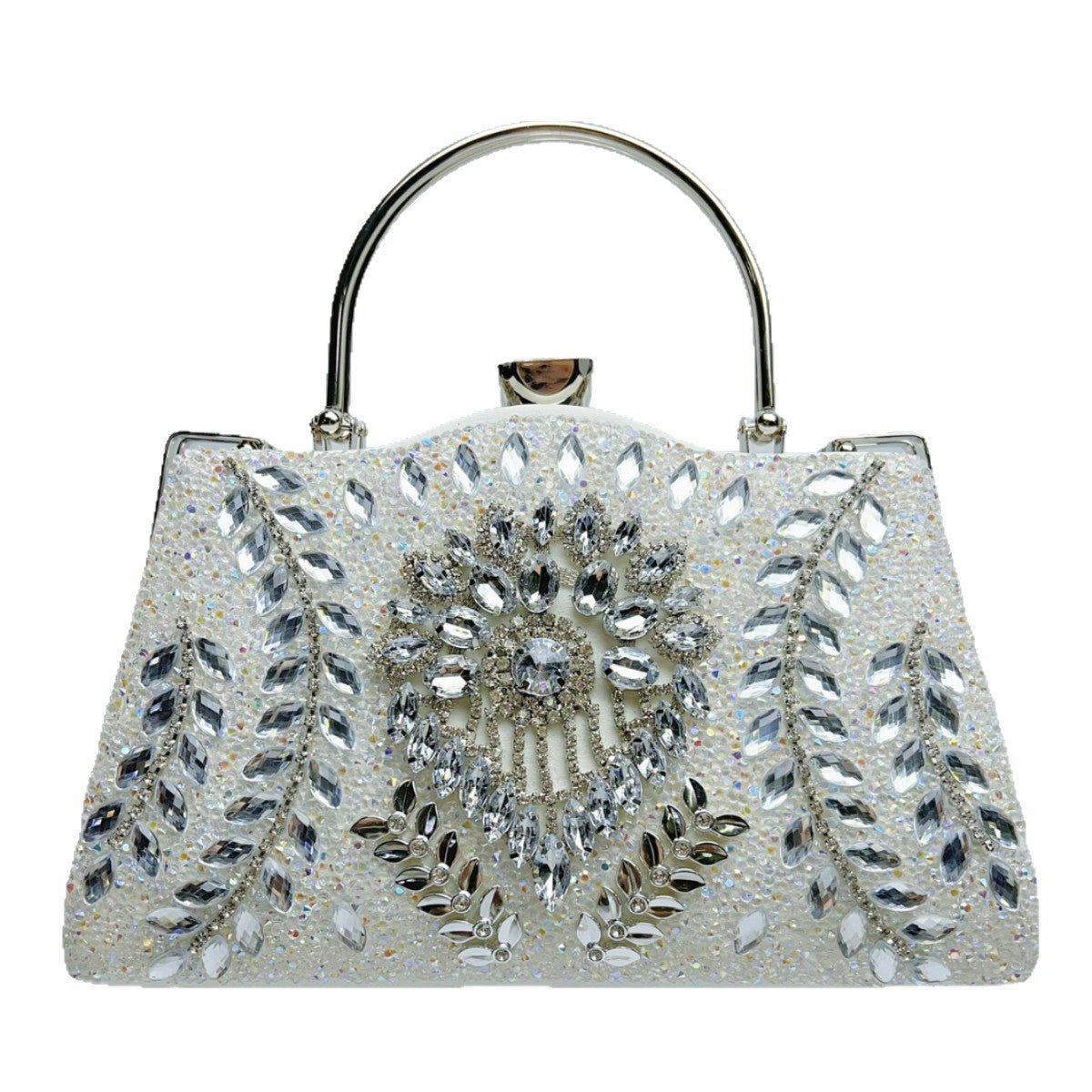 Kristallverzierte Abendhandtasche