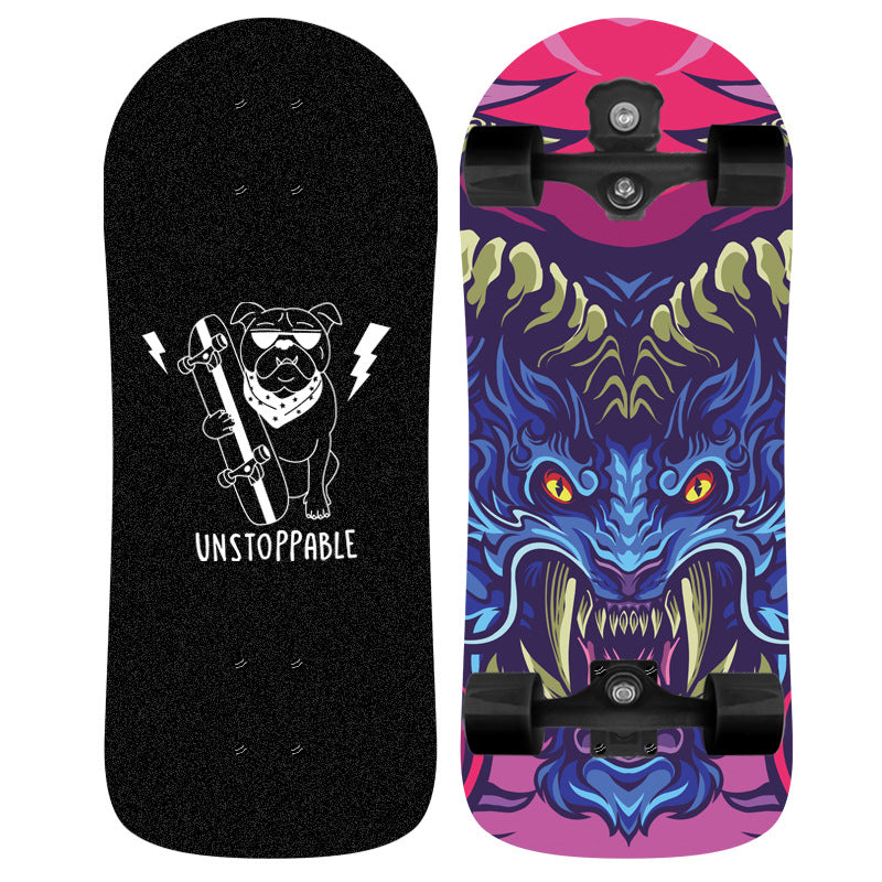 Unicorn-Themen Grafik Skateboard Brehn