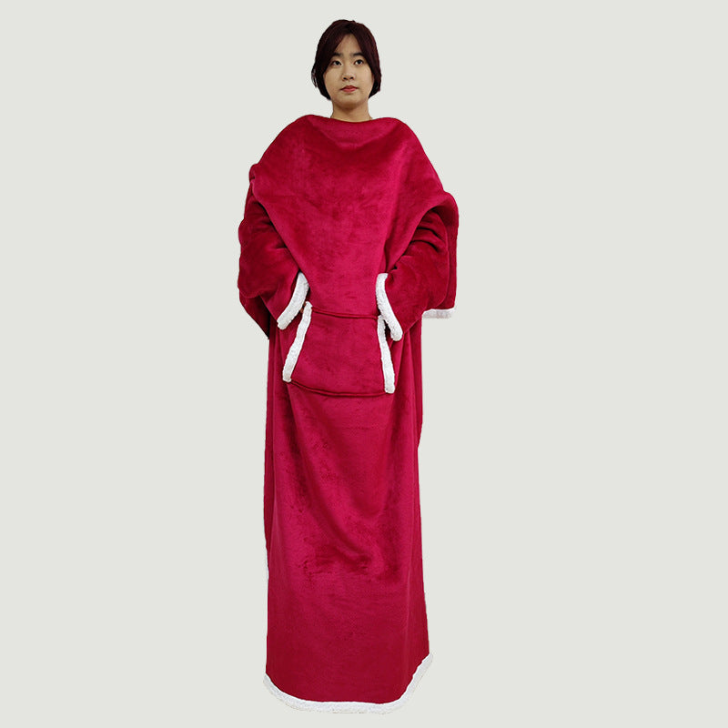 Damen Kuscheliger Oversized Poncho Decke Brehn