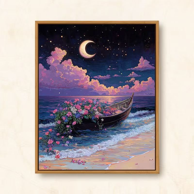 Verzaubernde Küstenfantasie Wandkunst Brehn