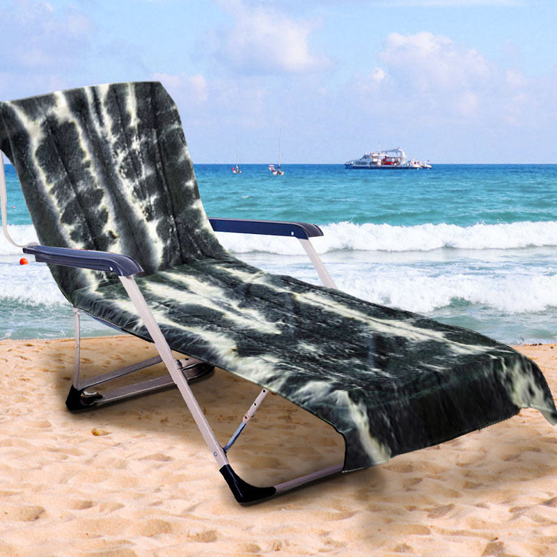 Liegestuhlauflage mit stilvollem TIE-DYE-Design Brehn