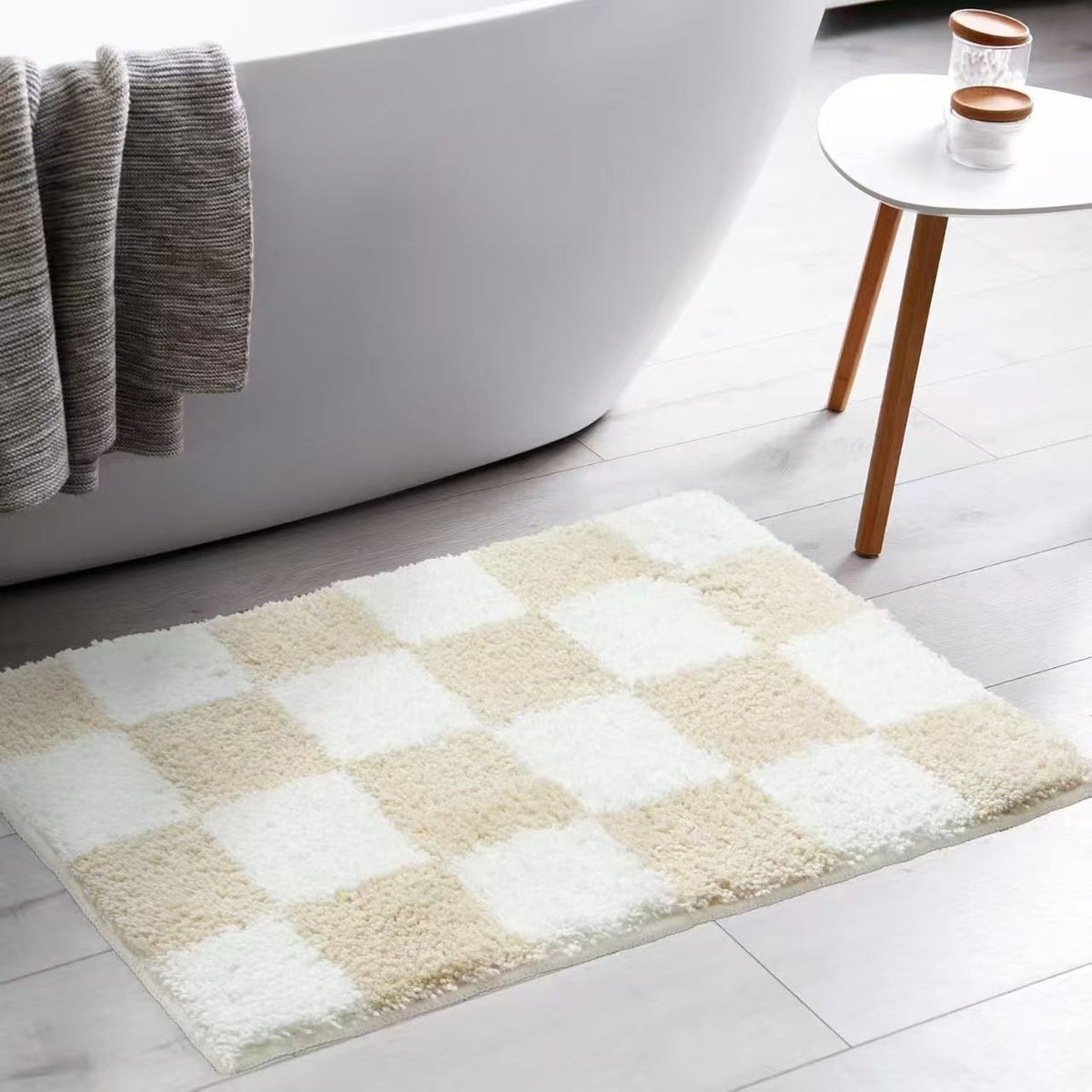 Luxus Badezimmer Badematte