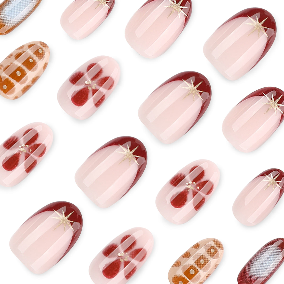 Kunstvolle Nagelkunst im modernen Stil Brehn