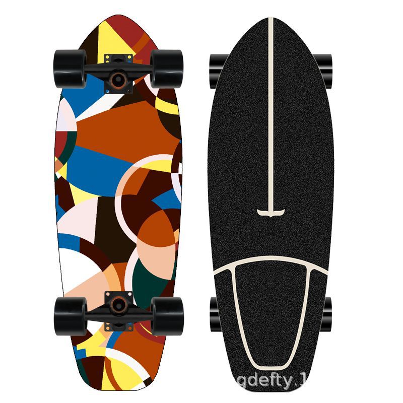 Künstlerisches Löwen Design Skateboard Brehn