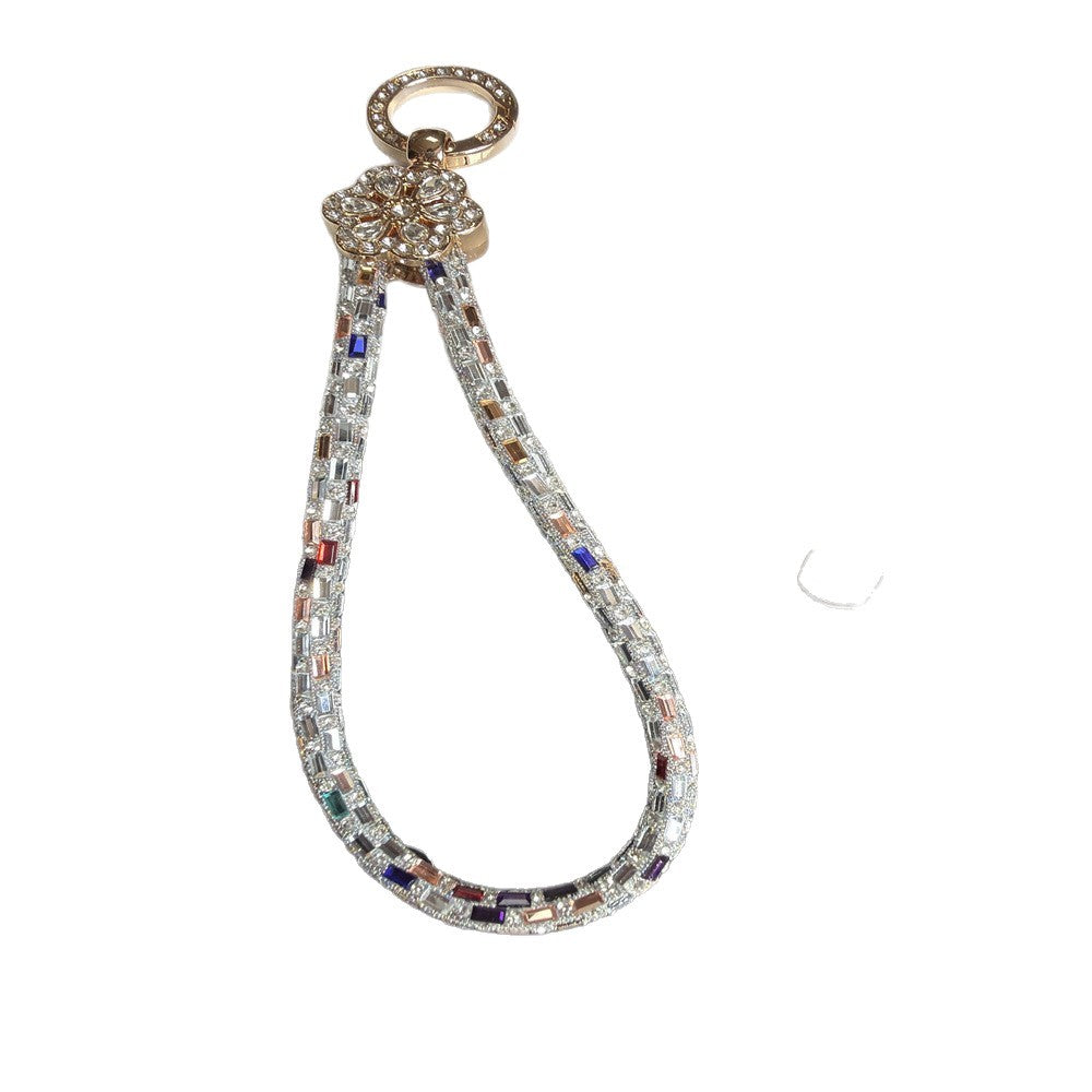 Eleganter Schlüsselanhängerhalter mit Kristallakzenten Brehn
