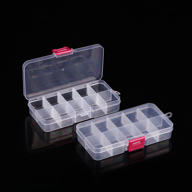 Multi-Division Transparente Organizer Box Brehn