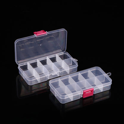 Multi-Division Transparente Organizer Box Brehn