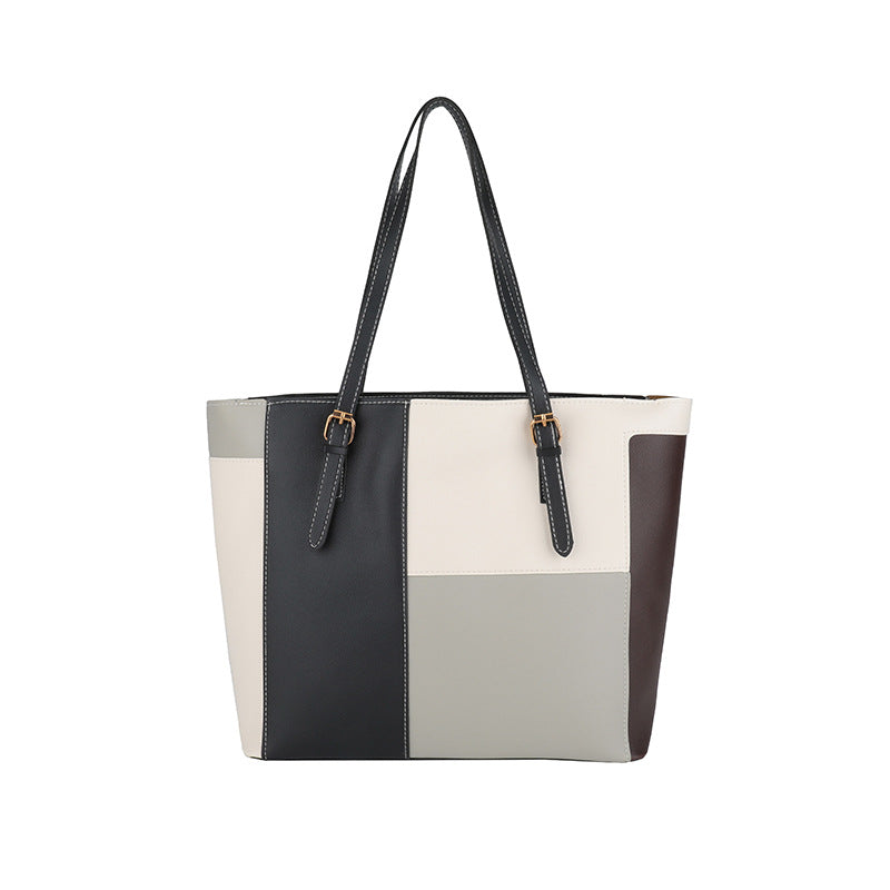 Stylische Farbblock-Tote-Bag Brehn