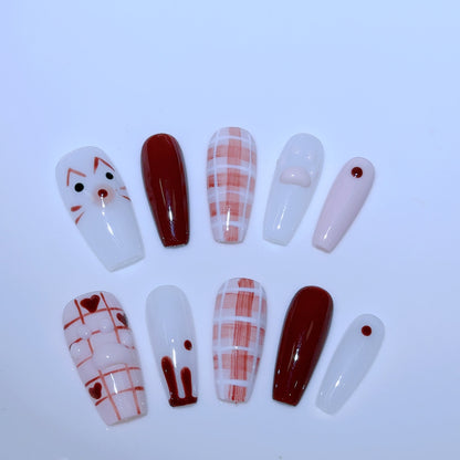 Künstlerisches 3D Nagelkunst Tipps Set