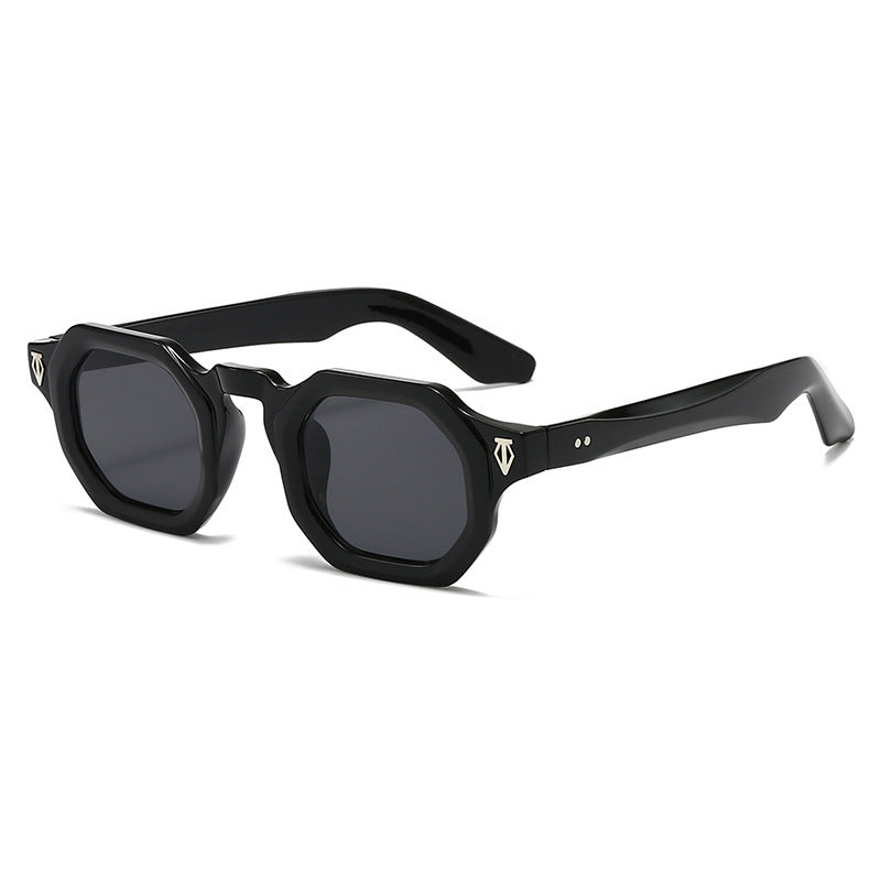 Moderne achteckige Rahmen Sonnenbrille Brehn