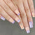 Elegantes Press-On-Nagelkunst-Set mit glamourösen Glitzerakzenten Brehn