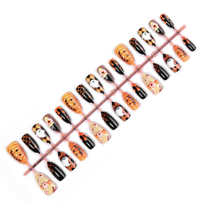 Kreatives Kunstnagelset mit einzigartigen Halloween-Motiven Brehn