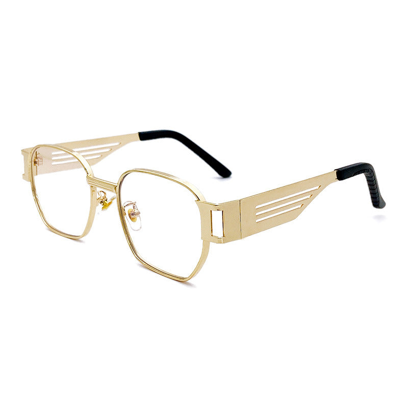 Stilvolle Oversized Sonnenbrille Im Modernen Metalldesign Brehn