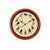Wanduhr mit buntem Vogeldesign Brehn