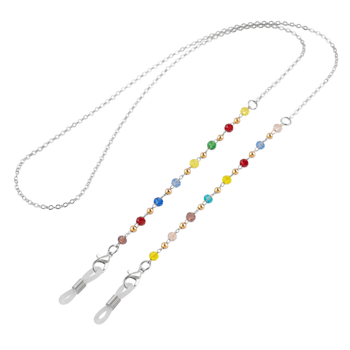Bunte Kristall Dekorative Brillen Kette Brehn
