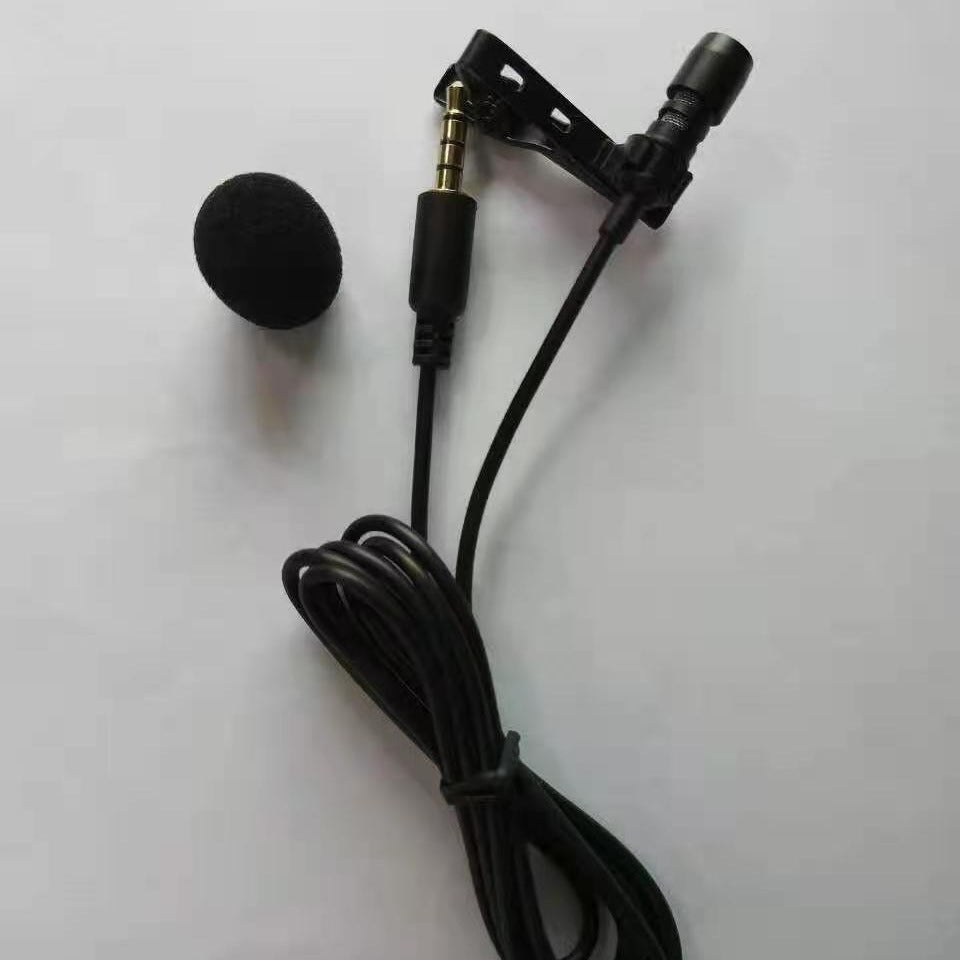 Lavalier-Mikrofon mit Flexibler Klemme Brehn