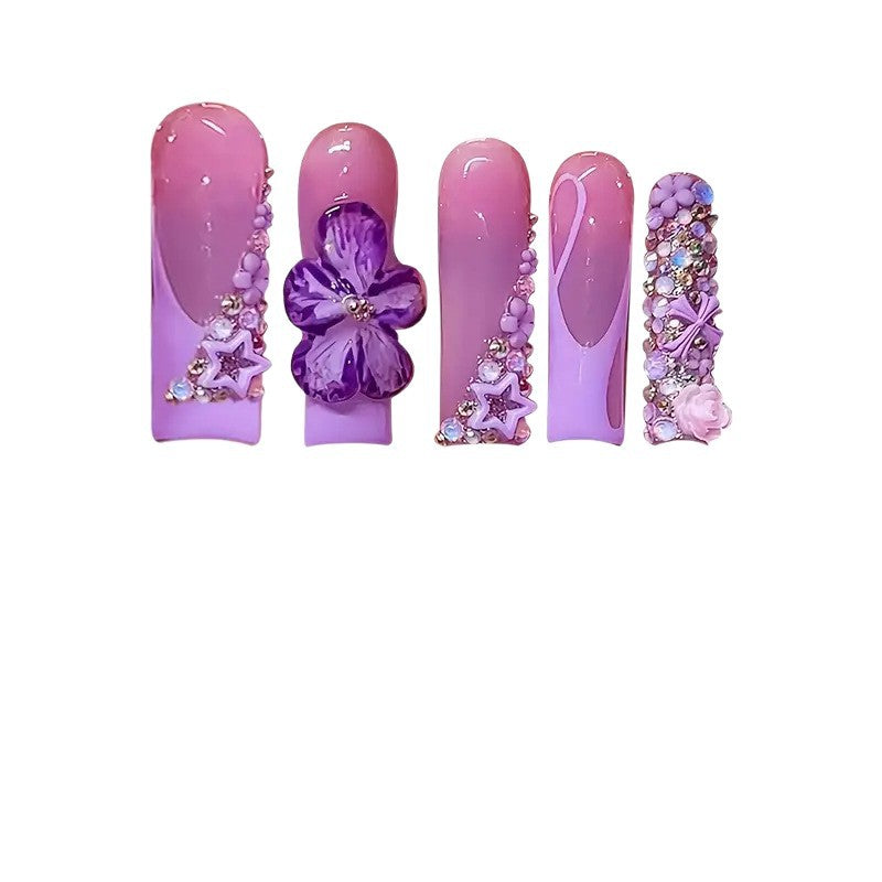 Premium Floral Nail Art Set Brehn