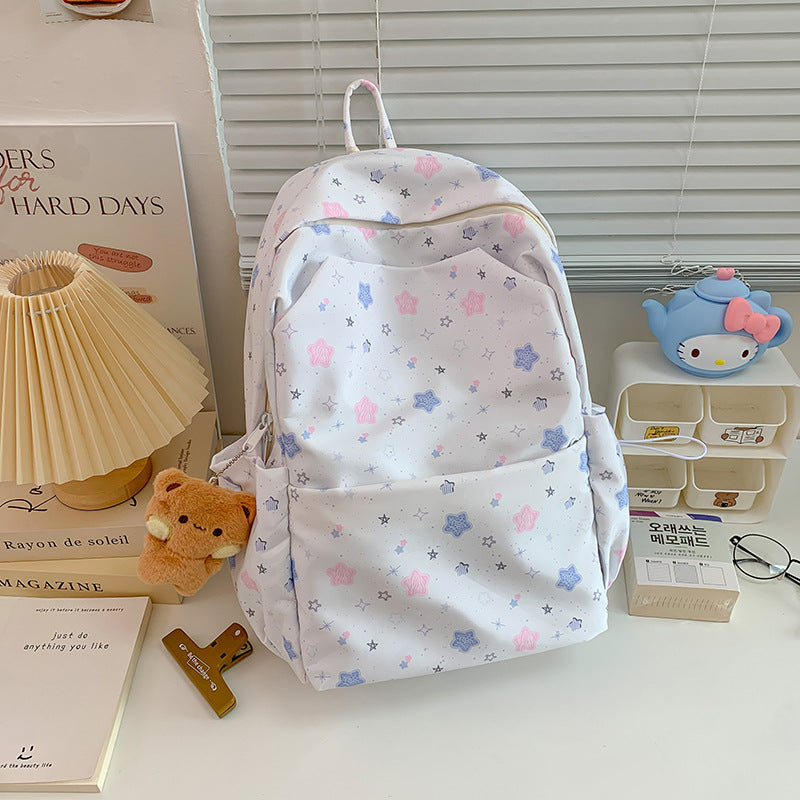 Sternenmuster Leichter Rucksack