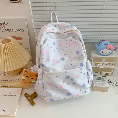 Verspielt Sternmuster Rucksack