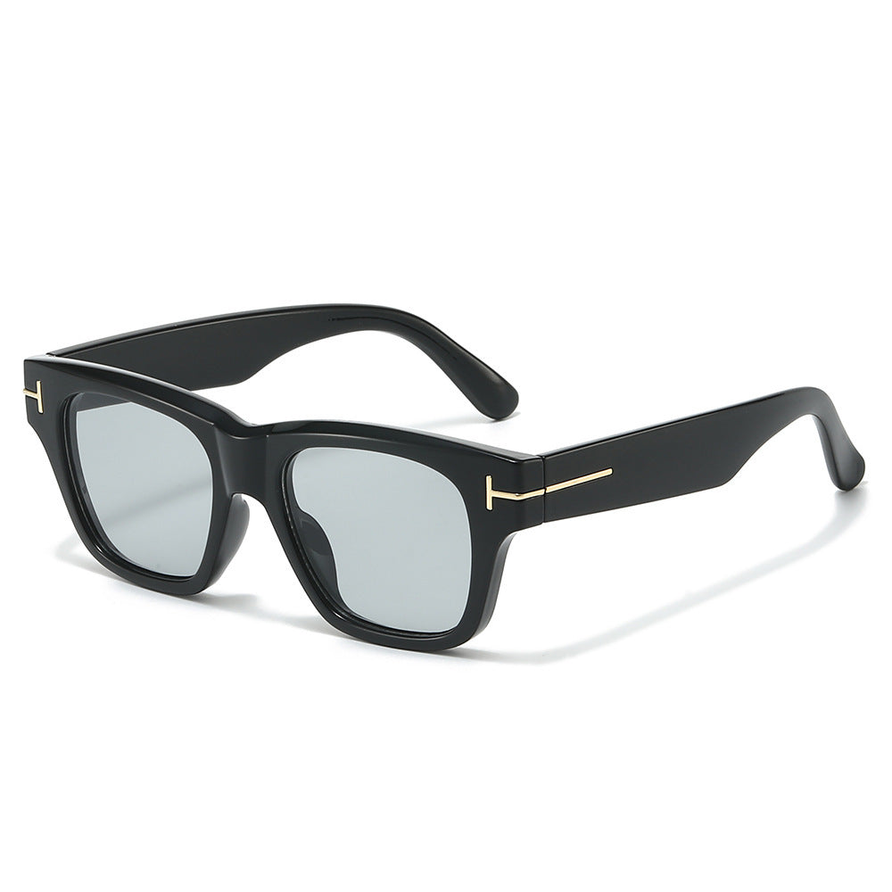 Klassische Quadratische Rahmen Sonnenbrille Brehn