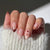 Künstlerisches Herz-verzierte Press-On Nail Set Brehn