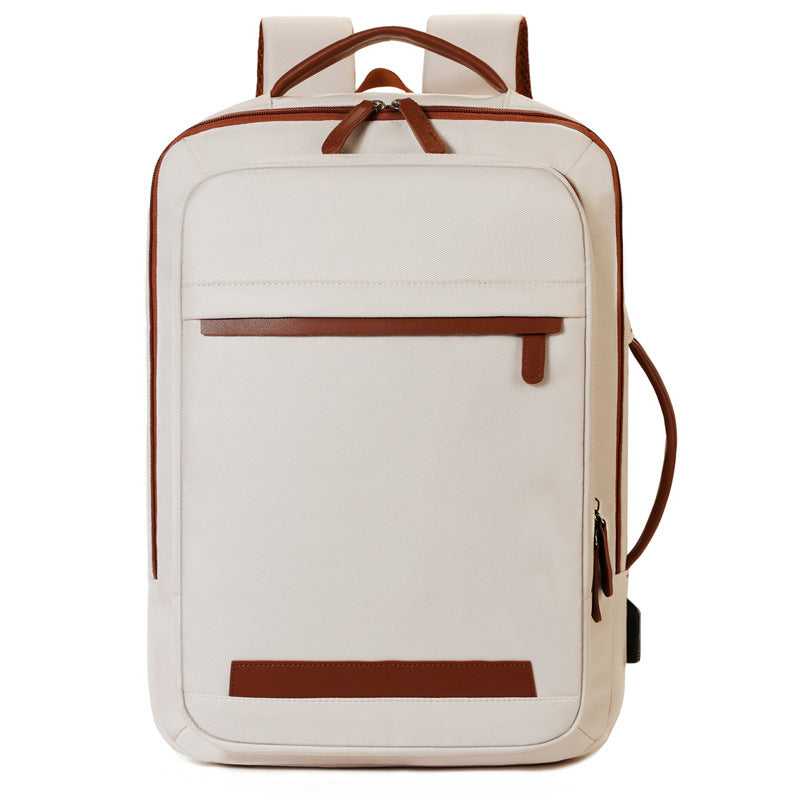 Eleganter Strukturierter Laptop-Rucksack Brehn