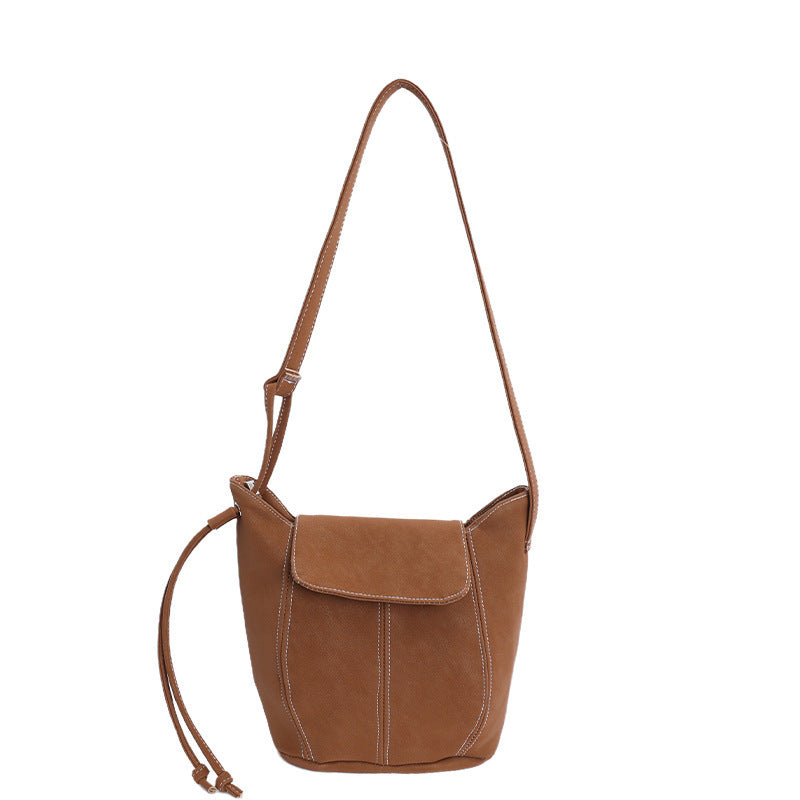 Minimalistische Bucket Schultertasche Brehn