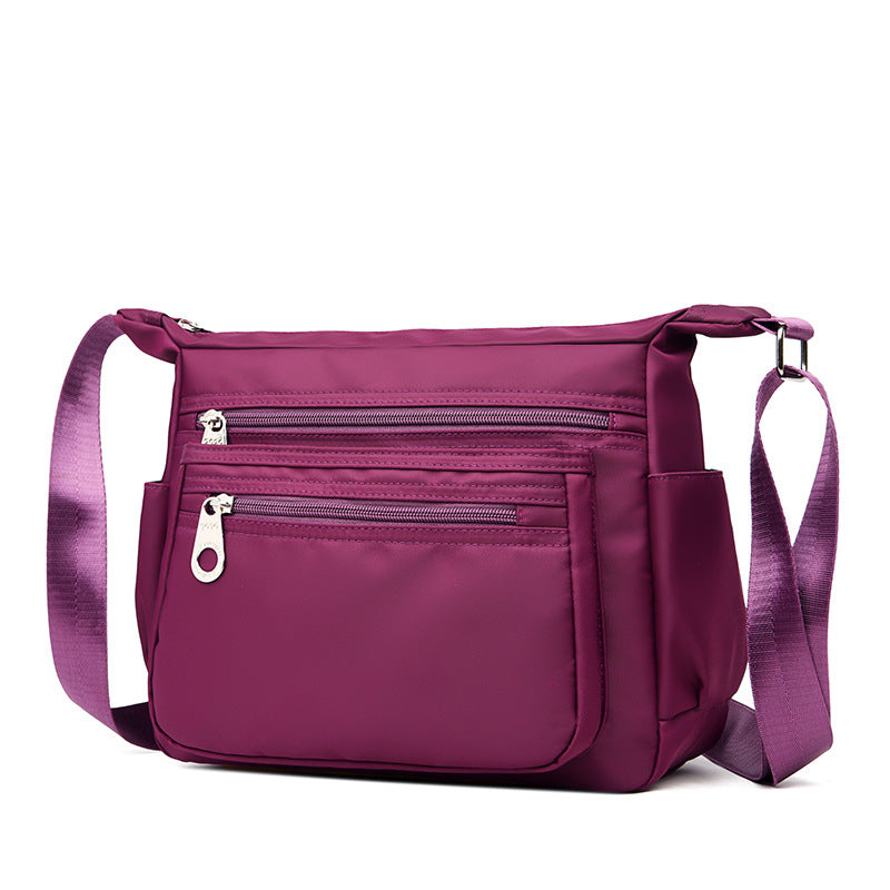 Multi-Reißverschluss Crossbody Organizer Tasche Brehn