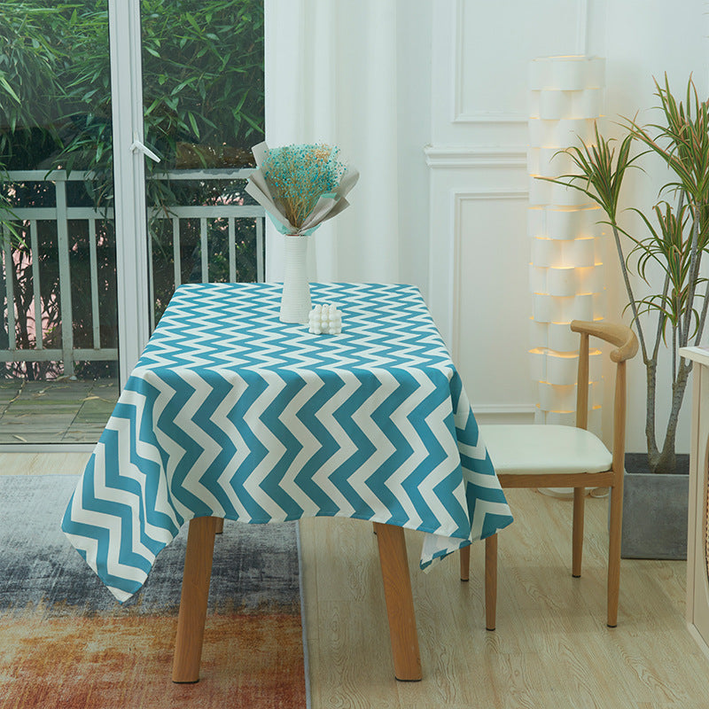Moderne Chevron-Muster-Tischdecke