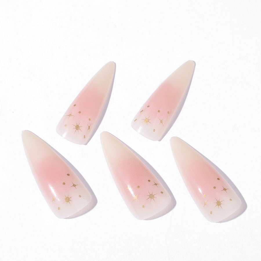 Starry Kiss Press-On Nail Set Brehn