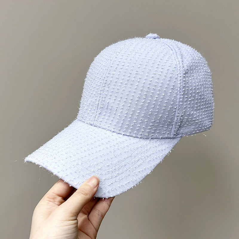Damen strukturiertes Stoff Baseball Cap Brehn 1784083631