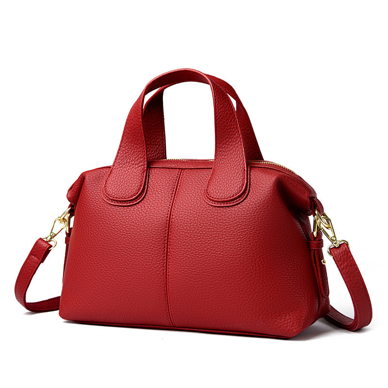 Elegante Kunstleder-Handtasche Brehn