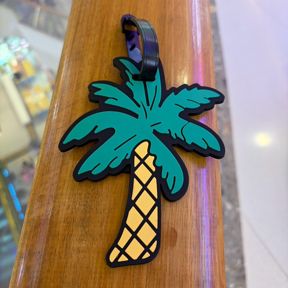 Stylische Palmbaum Gepäckanhänger Brehn