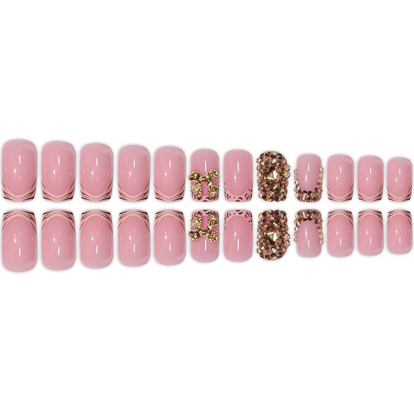 3D Glamouröses Nagelkunstset Brehn