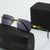 Damen modische Halbrahmenbrille mit elegantem Metall- und Kunststoffmix Brehn