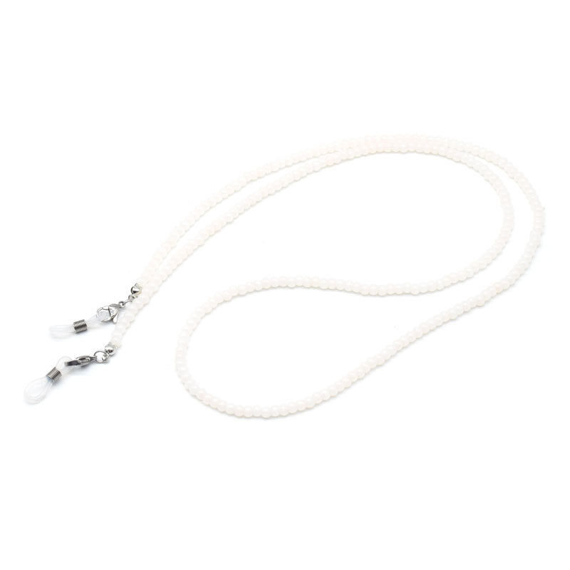 Elegante Perlen Brillen Halter Kette Brehn