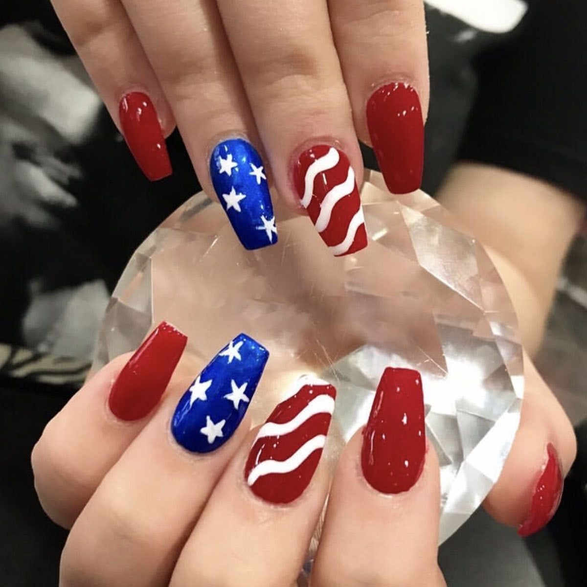 Patriotisches Nagelkunstset Brehn