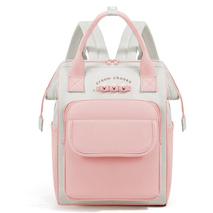 Stylischer Mehrfach-Taschen Rucksack Brehn